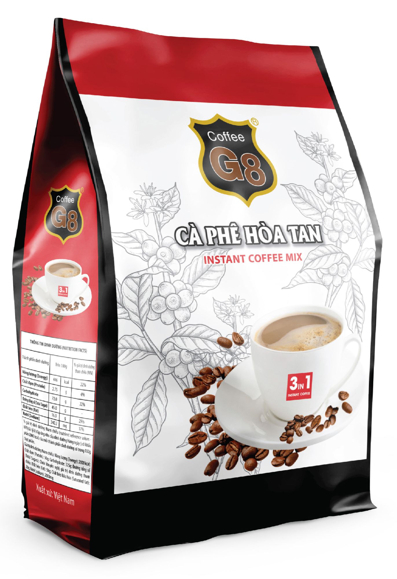 Cafe hòa tan 3in1 (lớn)